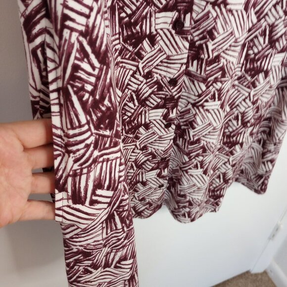 Garnet Hill Button Front Knit Tank Dress - Picture 7 of 8